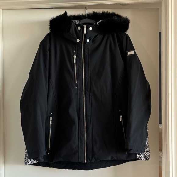 Like New!  Nils Ski Coat with Removable Faux Fur Collar.  Size 22 - Picture 1 of 6